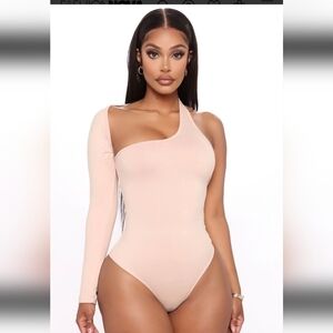 Fashion Nova - Arms Around Me Bodysuit- W Sz Small